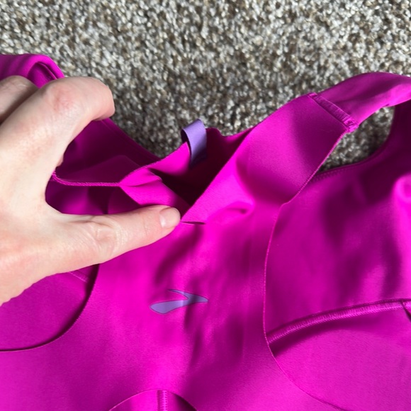 Brooks High Neck Racerback Running Bra - Picture 3 of 4